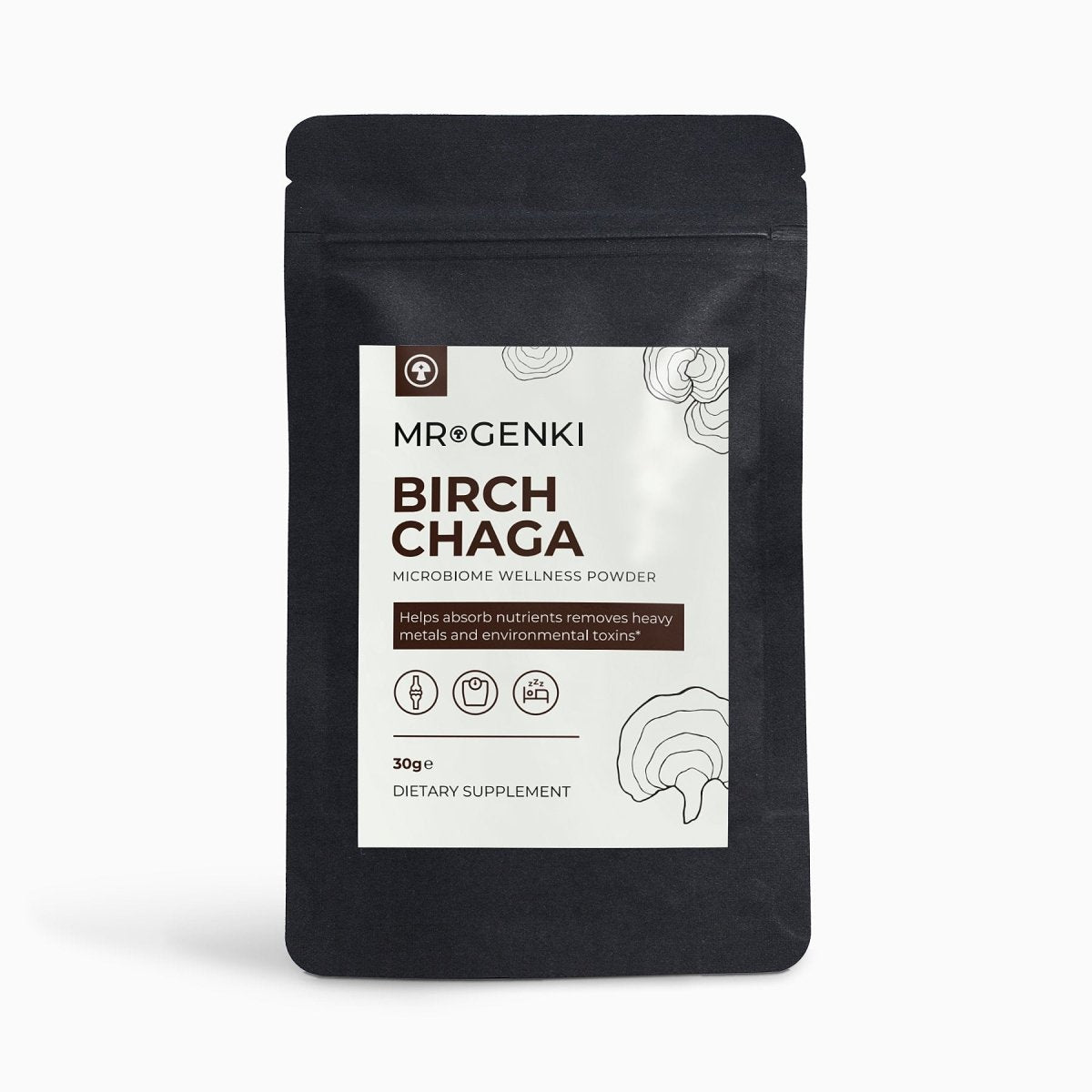 Birch Chaga Mushroom Powder - mrgenki -  - Natural Extracts